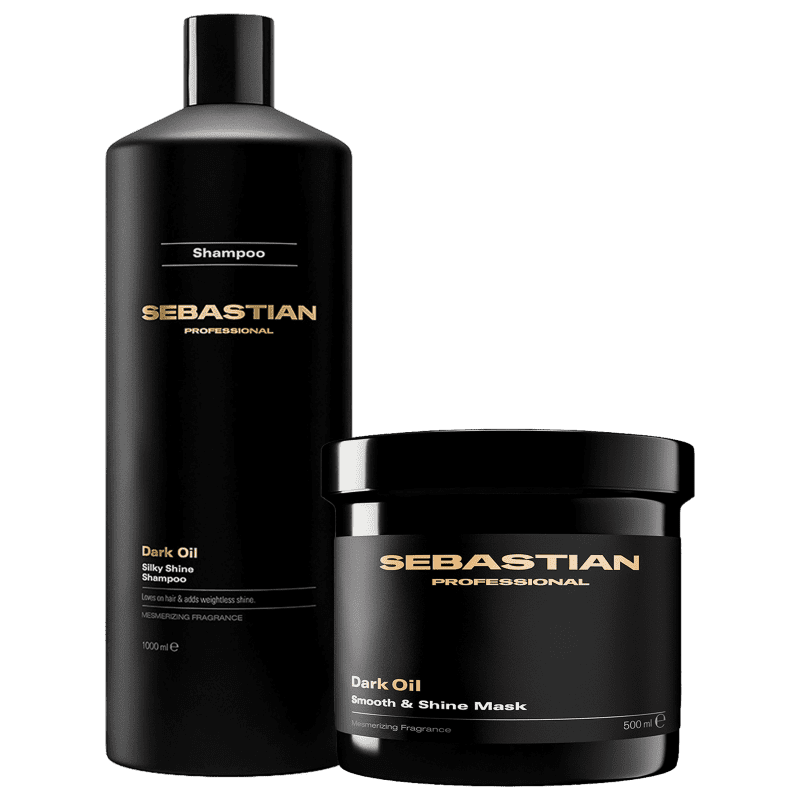 Kit Sebastian Professional Dark Oil Intense Duo Mask (2 Produtos)