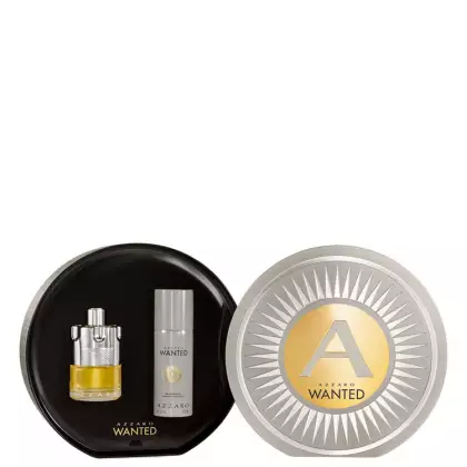 Imagem do produto Conjunto Azzaro Wanted Duo Masculino - Eau de Toilete 100ml + Desodorante 150ml