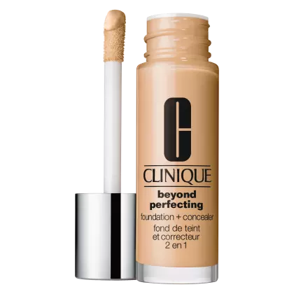 Imagem do produto Clinique Beyond Perfecting Foundation + Concealer 01 Linen - Base 2 em 1 30ml