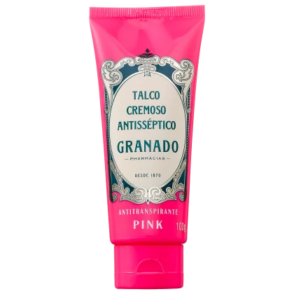 Imagem do produto Granado Pink Talco Cremoso Antisséptico - Creme Anti-transpirante 100g