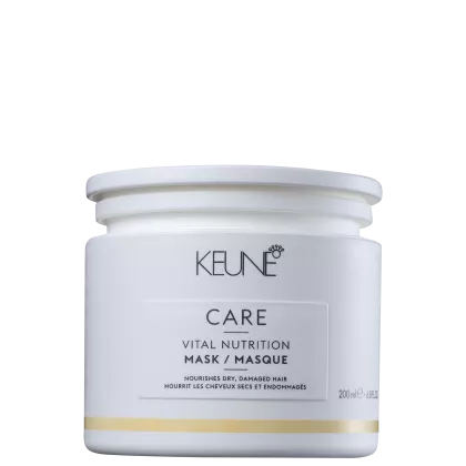 A imagem mostra a Máscara de Nutrição Care Vital Nutrition da marca Keune.
