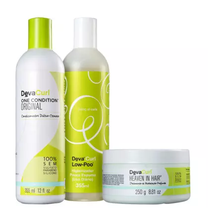 Imagem do produto Kit Deva Curl Curl Heaven (3 Produtos)