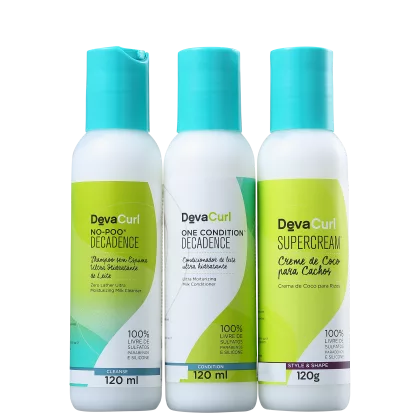 Imagem do produto Kit Deva Curl Super Curly Mini Transformação (3 Produtos)