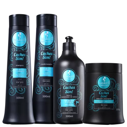Imagem do produto Kit Haskell Cachos Sim! Memorizador (4 Produtos)
