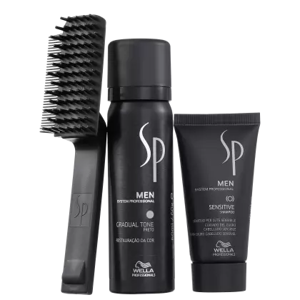 Imagem do produto Kit SP System Professional Men Gradual Tone Black (3 Produtos)