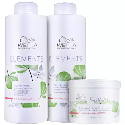 Imagem do produto Kit Wella Professionals Elements Renewing Trio Salon (3 Produtos)