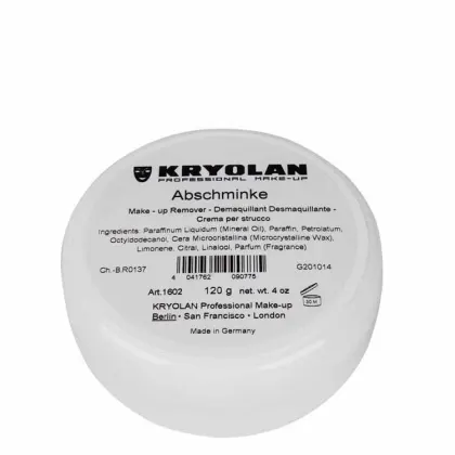 Imagem do produto  Kryolan Abschiminke Make-Up Remover 1602 - Removedor de Maquiagem 120g