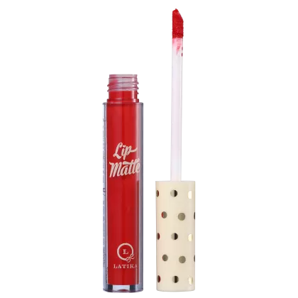 Imagem do produto Latika Lip Matte Vermelho Nº 25 - Batom Líquido 4ml