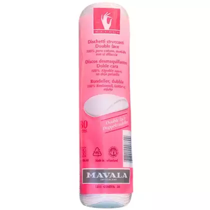 Imagem do produto Mavala Cotton Pads - Disco Removedor de Esmalte (80 unidades)