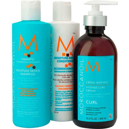 Imagem do produto Kit Moroccanoil Repair Curl (3 Produtos)