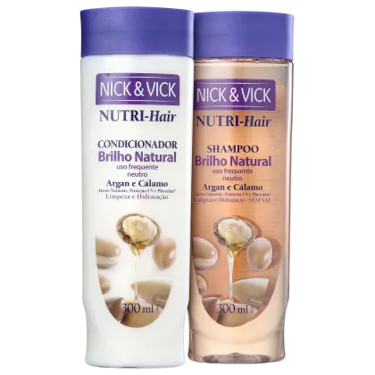Imagem do produto Kit Nick & Vick NUTRI-Hair Brilho Natural (2 Produtos)