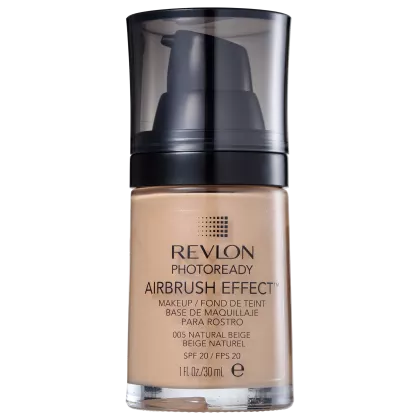 Imagem do produto Revlon Photoready Airbrush Effect FPS 20 Natural Beige - Base Líquida 30ml