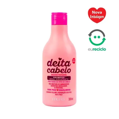 Imagem do produto SHAMPOO MURIEL DEITA MEGA HIDRATANTE CABELO 300ML