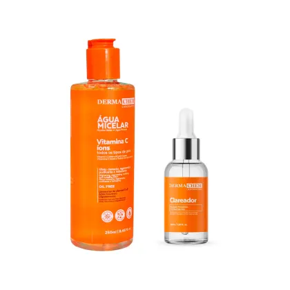Imagem do produto Água Micelar Vitamina C e Sérum Clareador Dermachem