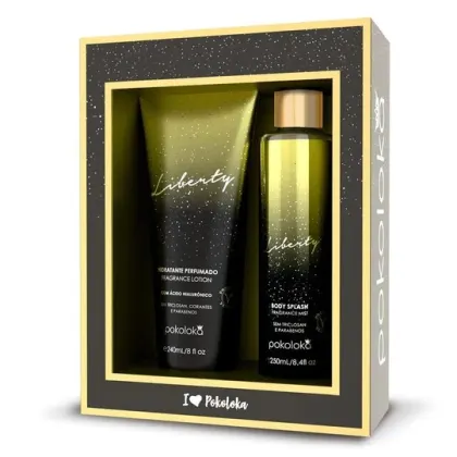 Imagem do produto Kit Lokachic Liberty Pokoloca  - Hidratante 240ml + Body Splash 250ml