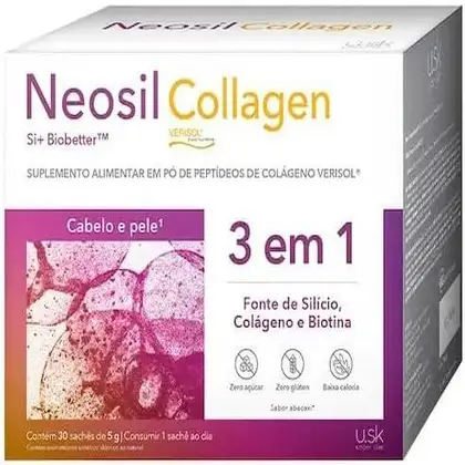 Imagem do produto Colágeno Neosil Collagen Abacaxi 30 Sachês