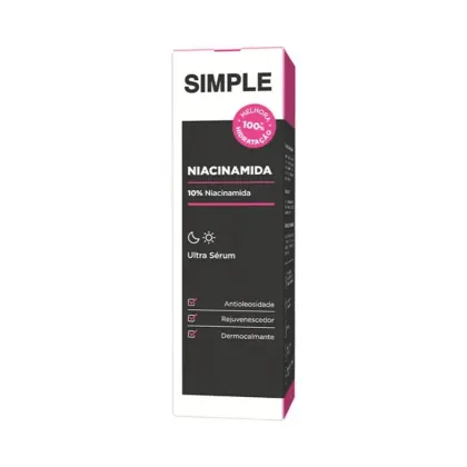 Sérum Facial Simple Organic Niacinamida Ultra Sérum, 30ml.