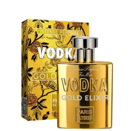 Imagem do produto Perfume Vodka Gold Elixir Eau de Toilette Masculino Paris Elysees 100ml