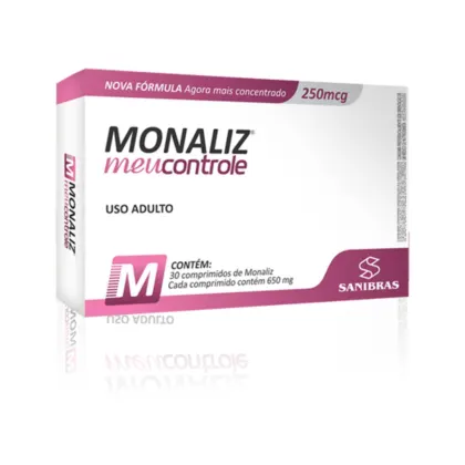 Imagem do produto Suplemento Vitamínico Monaliz Meu Controle C30 – Sanibras
