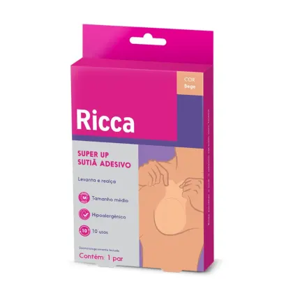 Imagem do produto Ricca - Sutia Adesivo M Bege