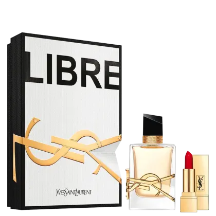 Imagem do produto Conjunto Libre Yves Saint Laurent - Eau de Parfum 50ml + Batom Mini Rouge Pur Couture 01