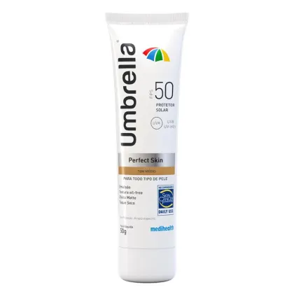 Imagem do produto Umbrella Perfect Skin Tom Médio FPS 50 - Protetor Solar Facial 50g