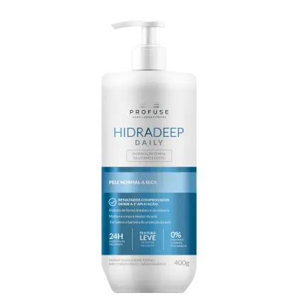 Imagem do produto Profuse Hidradeep Daily - Hidratante Corporal e Facial 400g