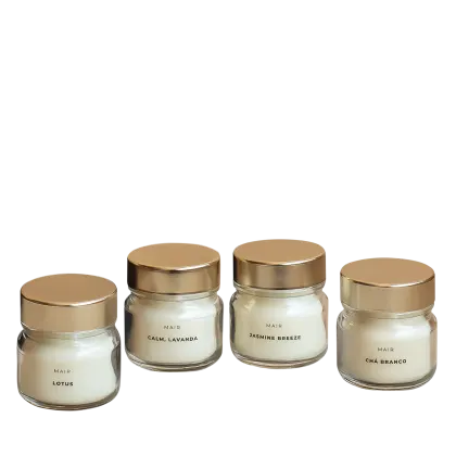 Imagem do produto Kit MAIR Hapiness Velas Pocket (4 Unidades)