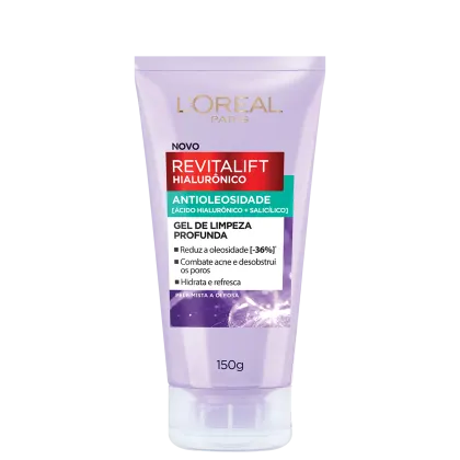Imagem do produto L'Oréal Paris Revitalift Hialurônico - Gel de Limpeza Antioleosidade 150g