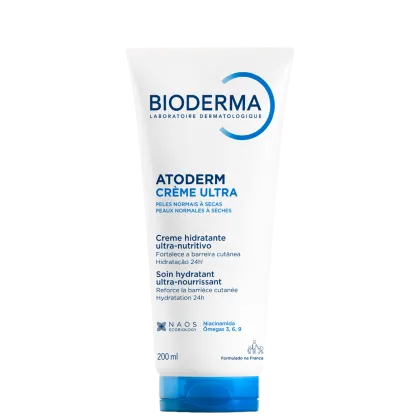 Creme Ultra Hidratação Corporal Bioderma Atoderm Crème Ultra de 200ml