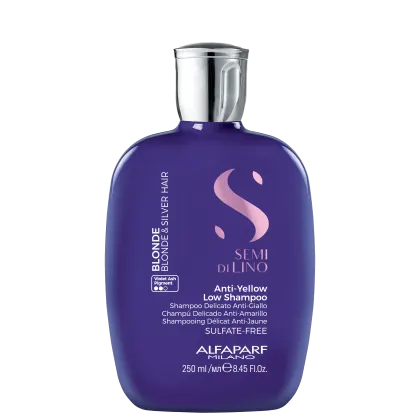 Imagem do produto Alfaparf Semi Di Lino Blonde - Shampoo Desamarelador 250ml