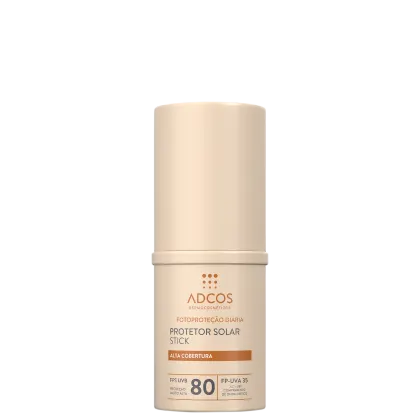 Imagem do produto Adcos Fotoproteção Diária Stick FPS80 Nude - Protetor Solar Facial com Cor 17g