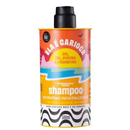 Imagem do produto Lola Cosmetics Ela é Carioca Sol, Sal, Piscina & Endorfina - Shampoo Nutritivo 500ml