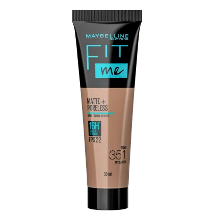 Imagem do produto Maybelline Fit Me Matte Cor 351 FPS 22 - Base Líquida 30ml