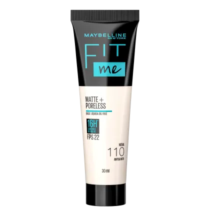 Imagem do produto Maybelline Fit Me Matte Cor 110 FPS 22 - Base Líquida 30ml