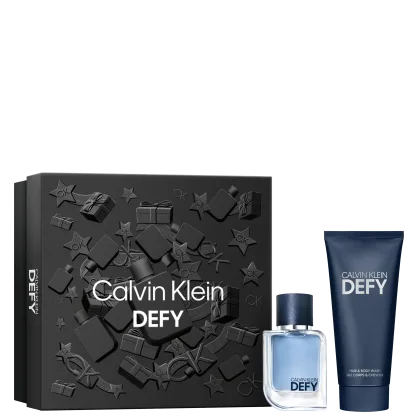 Imagem do produto Conjunto Defy Calvin Klein Masculino - Eau de Toilette 50ml + Gel de Banho 100ml