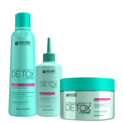 Imagem do produto Kit Richée Professional Crescimento Detox Care (3 Produtos)