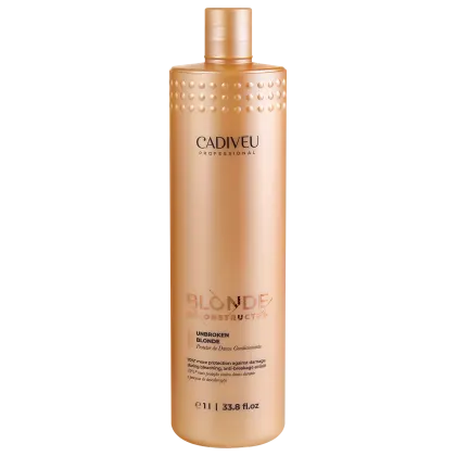 Imagem do produto Cadiveu Professional Blonde Reconstructor Unbroken - Protetor de Mechas 1L