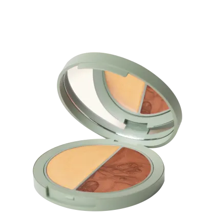 Imagem do produto CARE Natural Beauty DUO by Savana Sá Crystal & Gold - Iluminador e Blush 10g