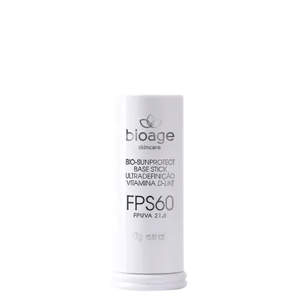 Imagem do produto Bioage Bio-Sunprotect Vitamina D FPS 60 Bege Claro - Base Stick 17g