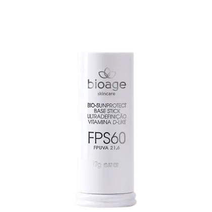 Imagem do produto Bioage Bio-Sunprotect Vitamina D FPS 60 Nude - Base Stick 17g