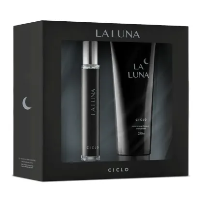 Imagem do produto Conjunto La Luna Ciclo Cosméticos Feminino - Deo Colônia 30ml + Loção Hidratante 240ml
