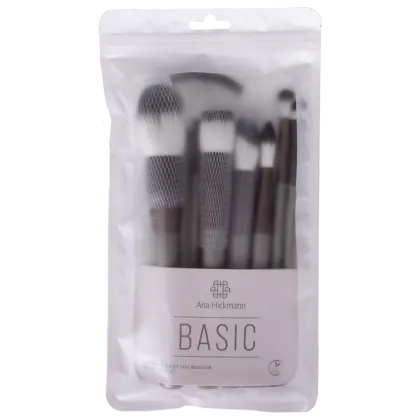Imagem do produto Kit Ana Hickmann Beauty Basic Makeup Brush Set Gray (7 Produtos)