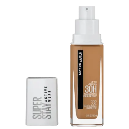 Imagem do produto Maybelline Superstay Active Wear 30H 332 Golden Caramel - Base Líquida 30ml