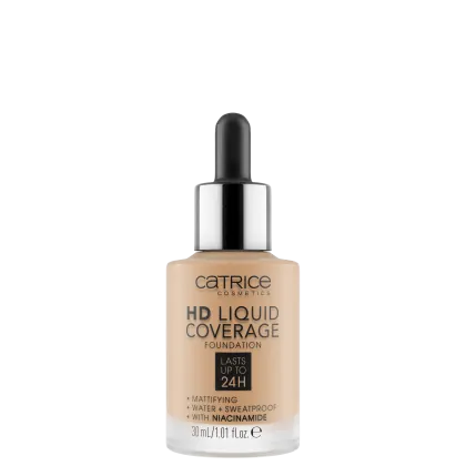 Imagem do produto Catrice HD Liquid Coverage Nude Beige 032 - Base Líquida 30ml