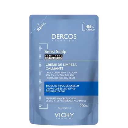 Imagem do produto Vichy Dercos Sensi-Scalp Refil - Creme de Limpeza 200ml