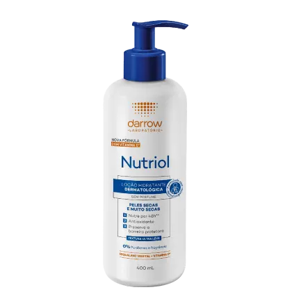 Imagem do produto Darrow Nutriol Peles Secas Sem Perfume - Loção Hidratante Corporal 400ml