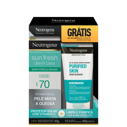 Imagem do produto Kit Neutrogena Sun Fresh Purified Skin (2 Produtos)