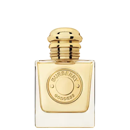 A imagem mostra o perfume importado feminino Goddess da Burberry.