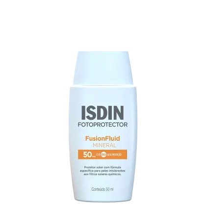 Imagem do produto ISDIN Fotoprotector Fusion Fluid Mineral FPS 50 - Protetor Solar Facial 50ml